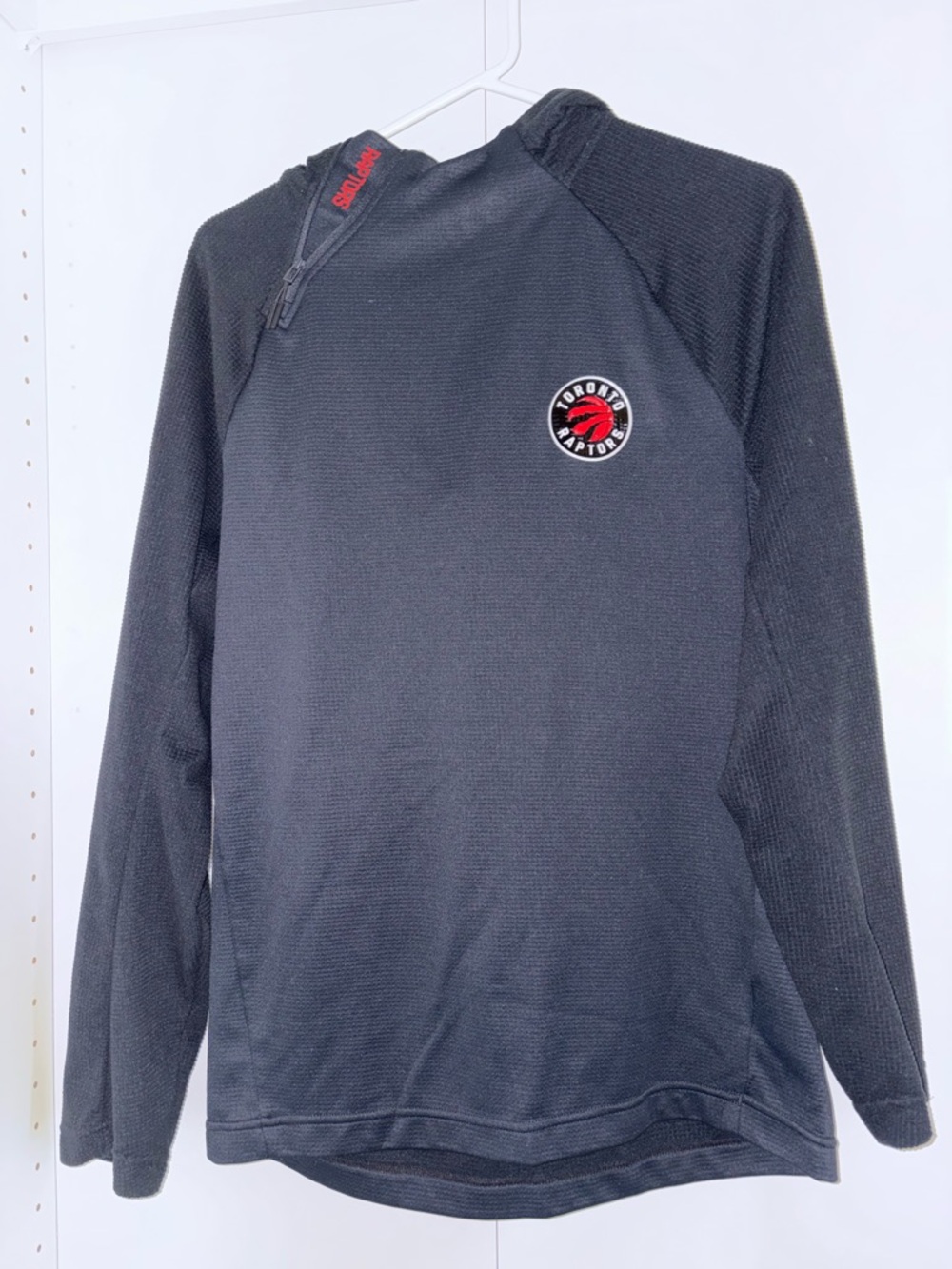 LevelWear Toronto Raptors Black Half-Zip Pullover Men’s small NWOT